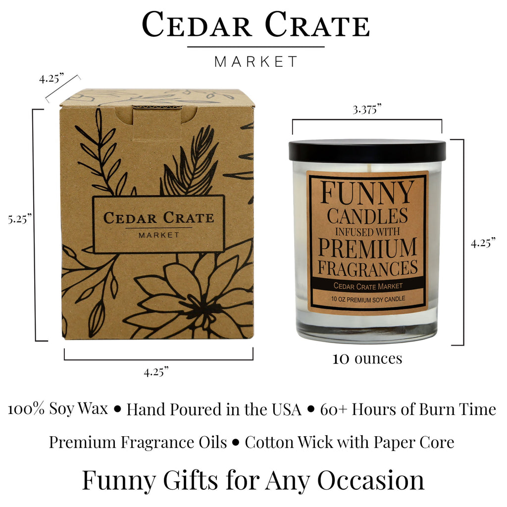 Funny Candles - Please Don't Do Coke In Our Bathroom 13.5oz