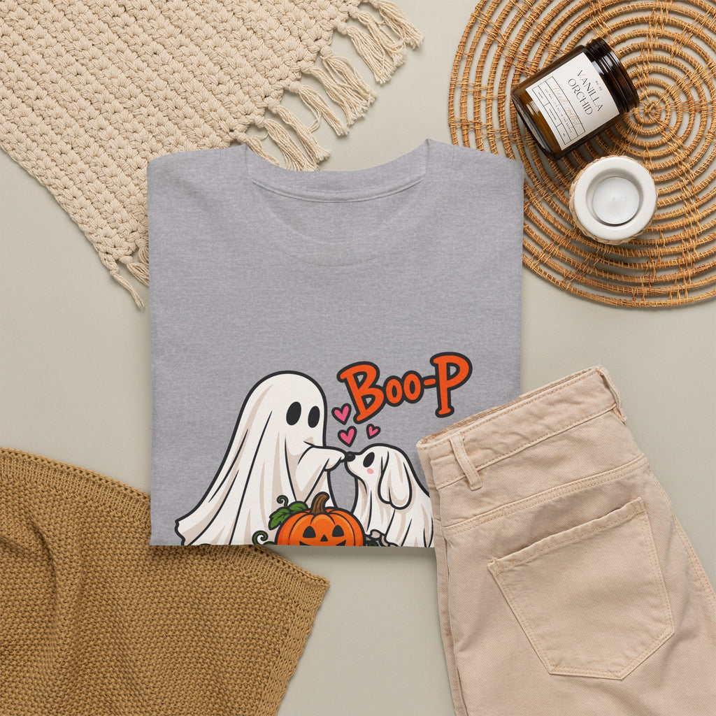Halloween Ghost Dogs T-Shirt - 'Boop' Pumpkin Puppy Costume Tee