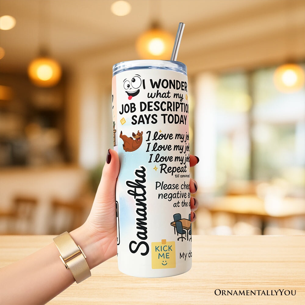 Office Survival Tumbler (Personalized)